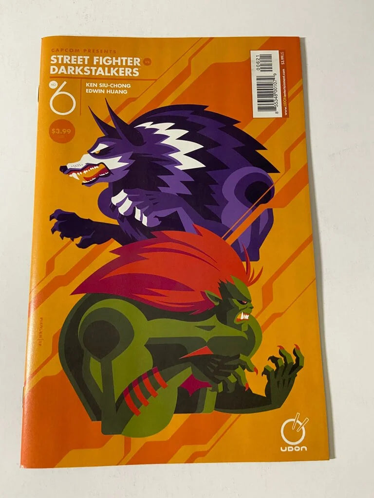 STREET FIGHTER VS DARKSTALKERS #6 B Variant