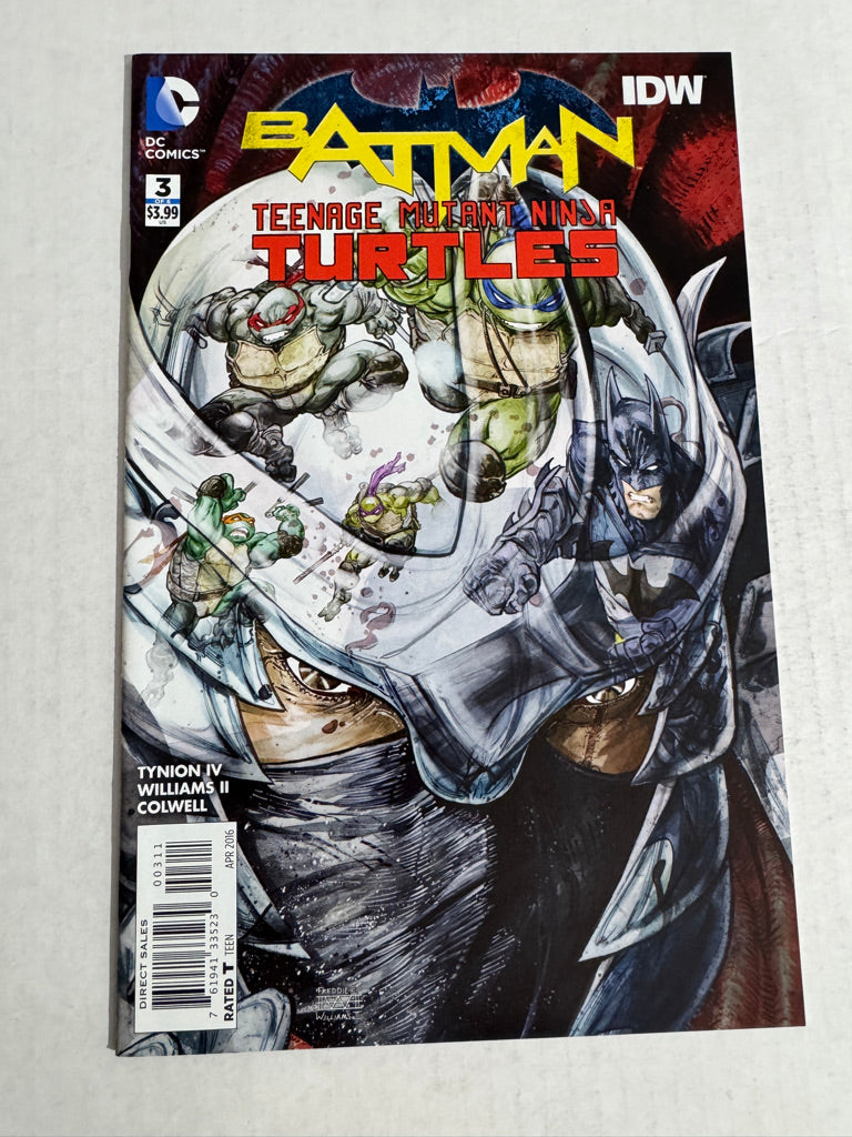 BATMAN TEENAGE MUTANT NINJA TURTLES #3 NM