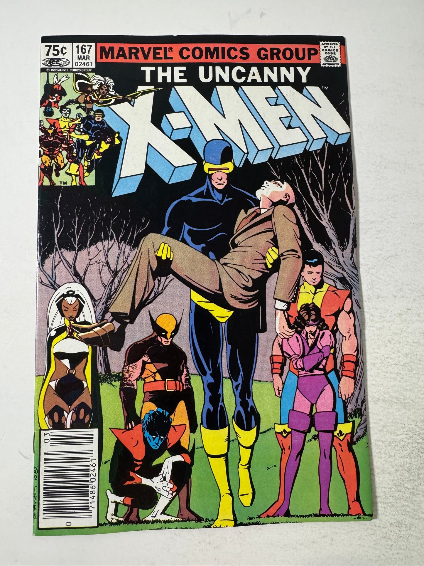UNCANNY X-MEN #167 VF/NM CANADIAN PRICE VARIANT
