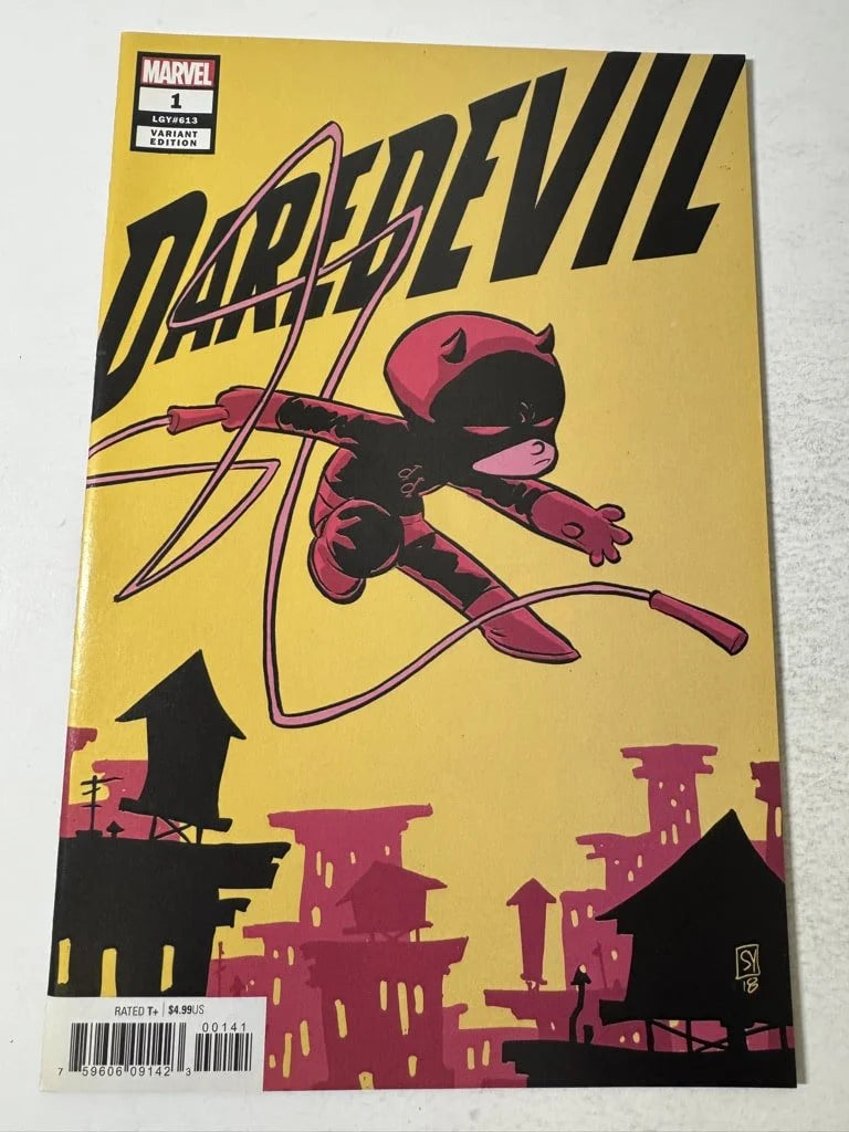 DAREDEVIL #1 Vol 6 NM Skottie Young Variant 1ST APPEARANCE