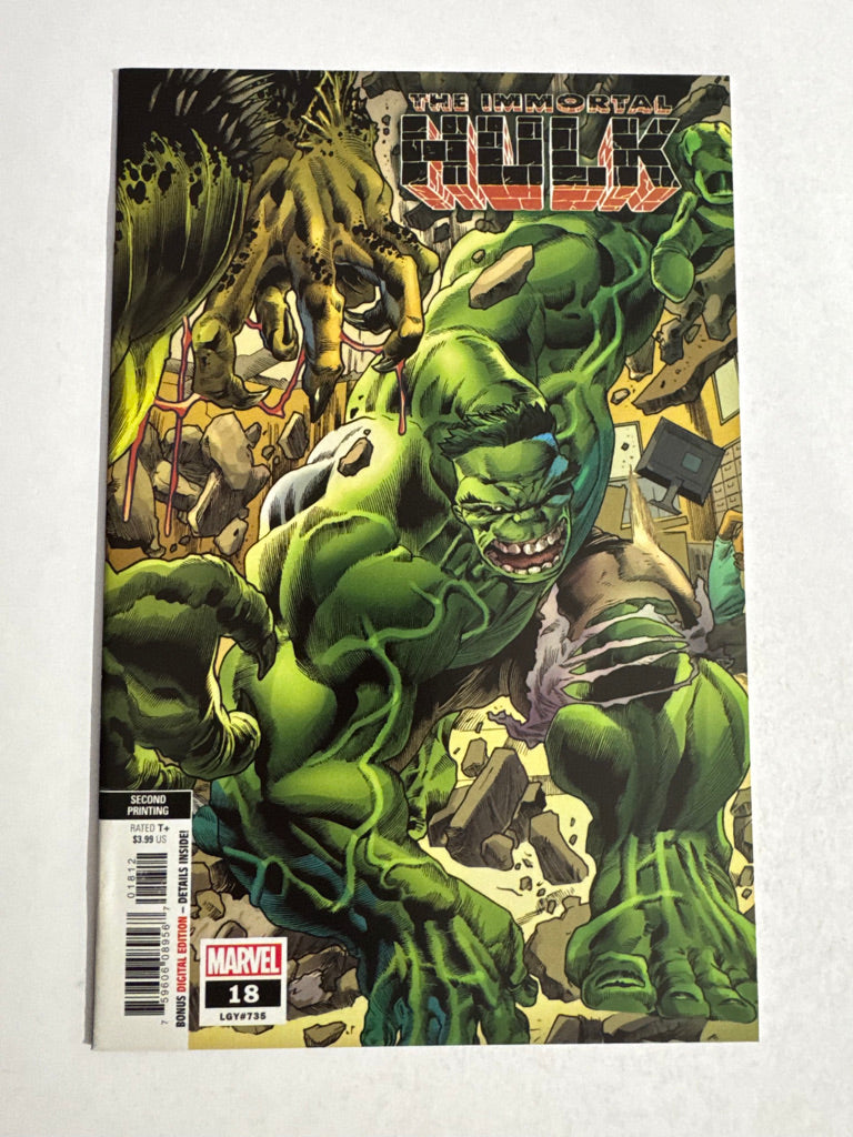 IMMORTAL HULK #18 NM 2nd Print Variant