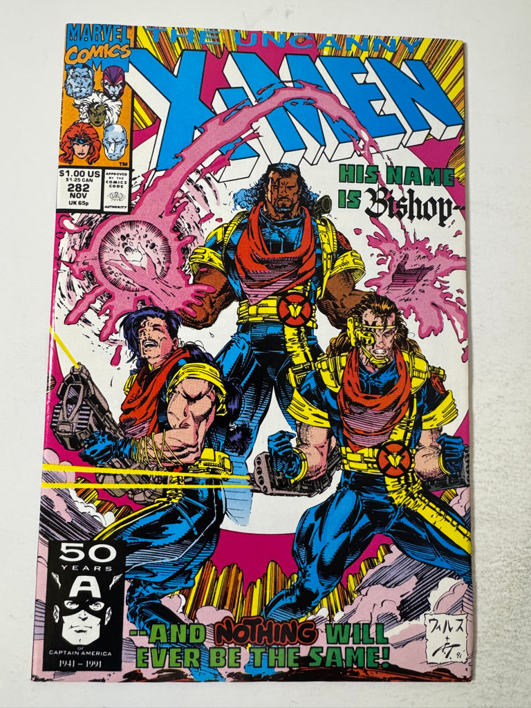 UNCANNY X-MEN #282 NM- 1ST APPEARANCE