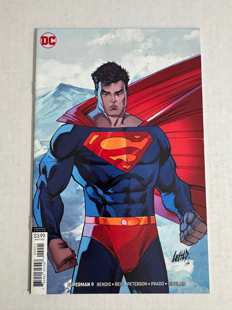 SUPERMAN #9 Vol 5 NM Rob Liefeld Variant