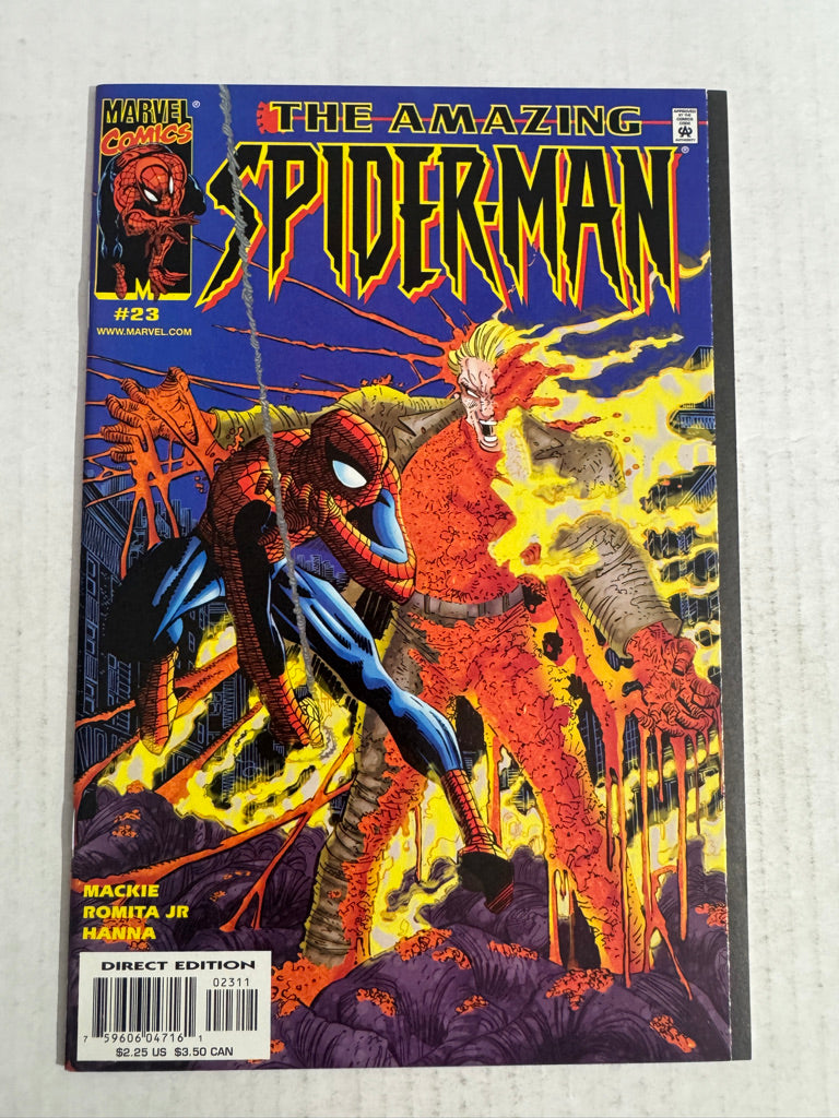 AMAZING SPIDER-MAN #23 Vol 2 NM John Romita Jr Cover