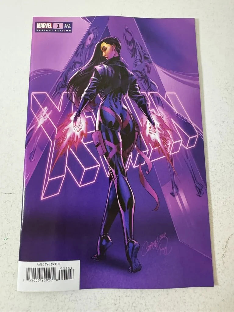 X-MEN #1 Vol 6 J Scott Campbell Psylocke Variant