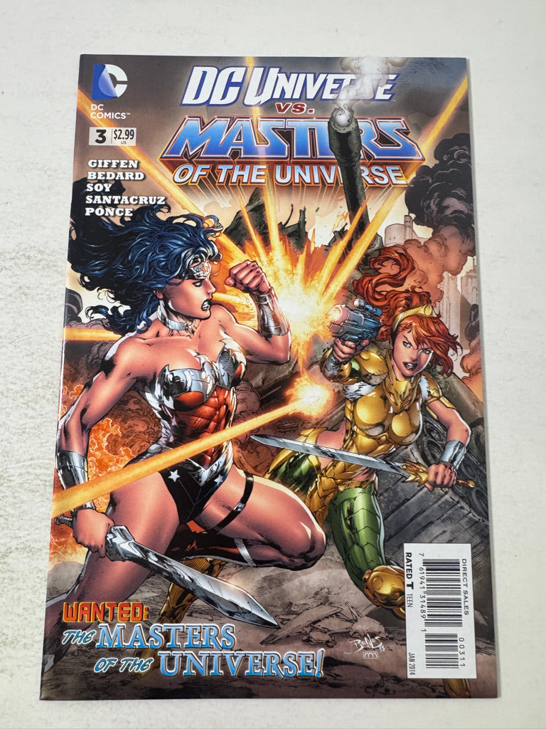 DC UNIVERSE VS MASTERS OF THE UNIVERSE #3 NM