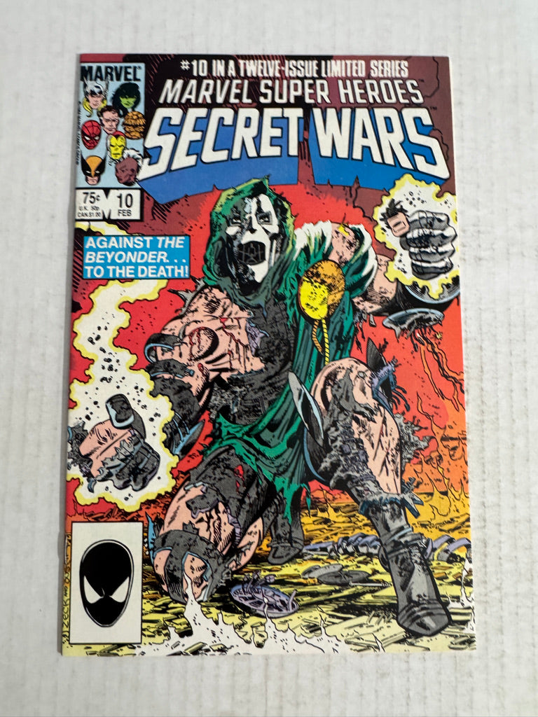 MARVEL SUPER HEROES SECRET WARS #10 Mike Zeck Cover