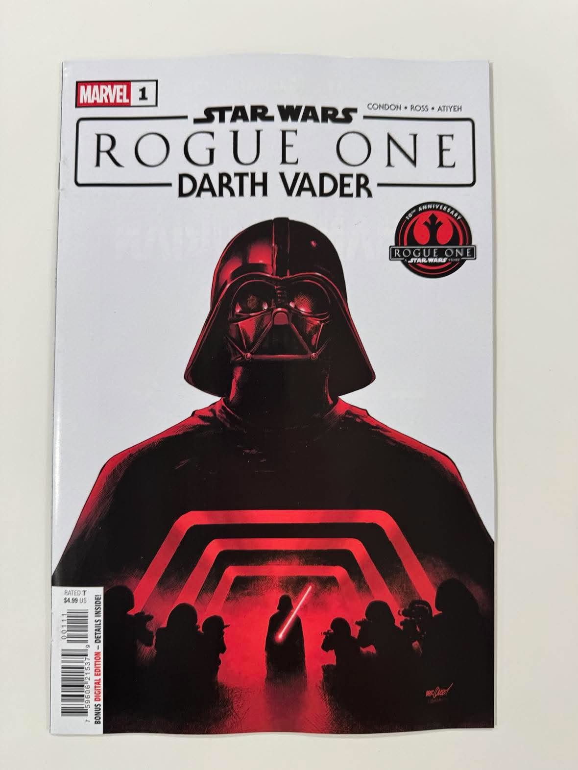 STAR WARS: ROGUE ONE - DARTH VADER #1 NM