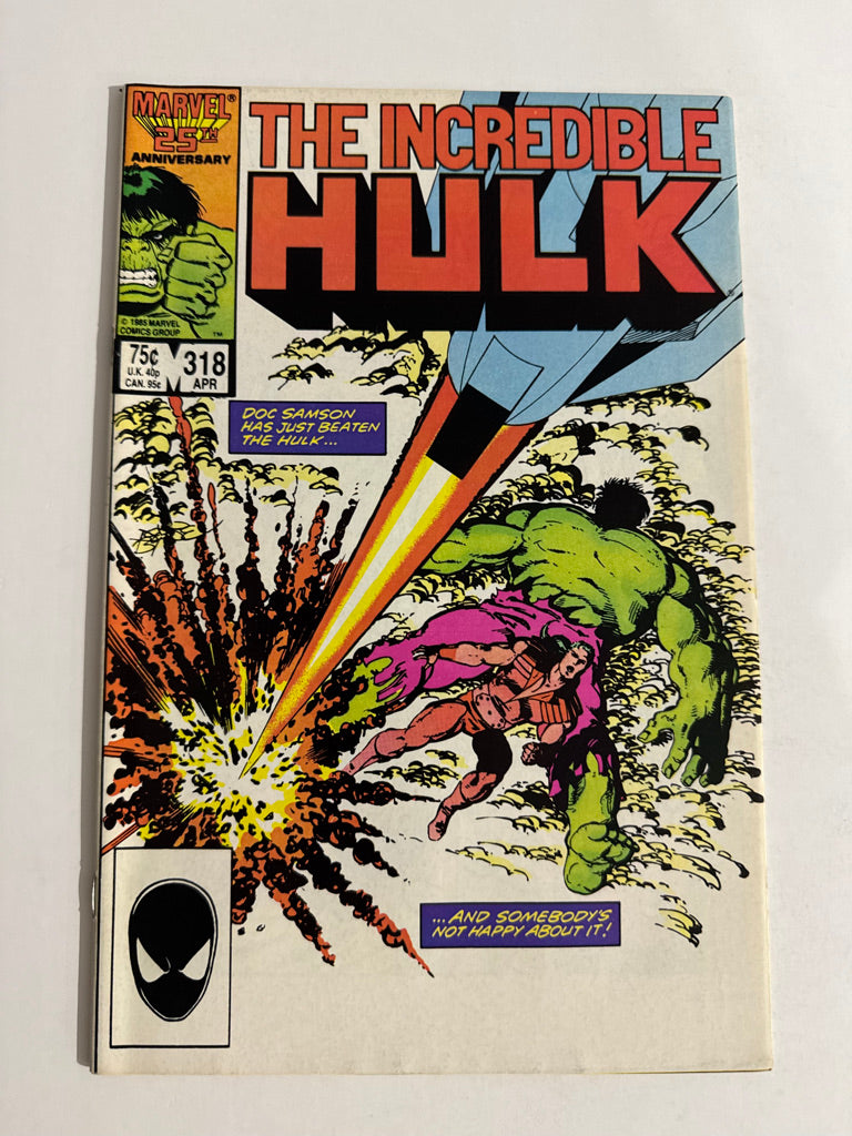 INCREDIBLE HULK #318 NM John Byrne Cover