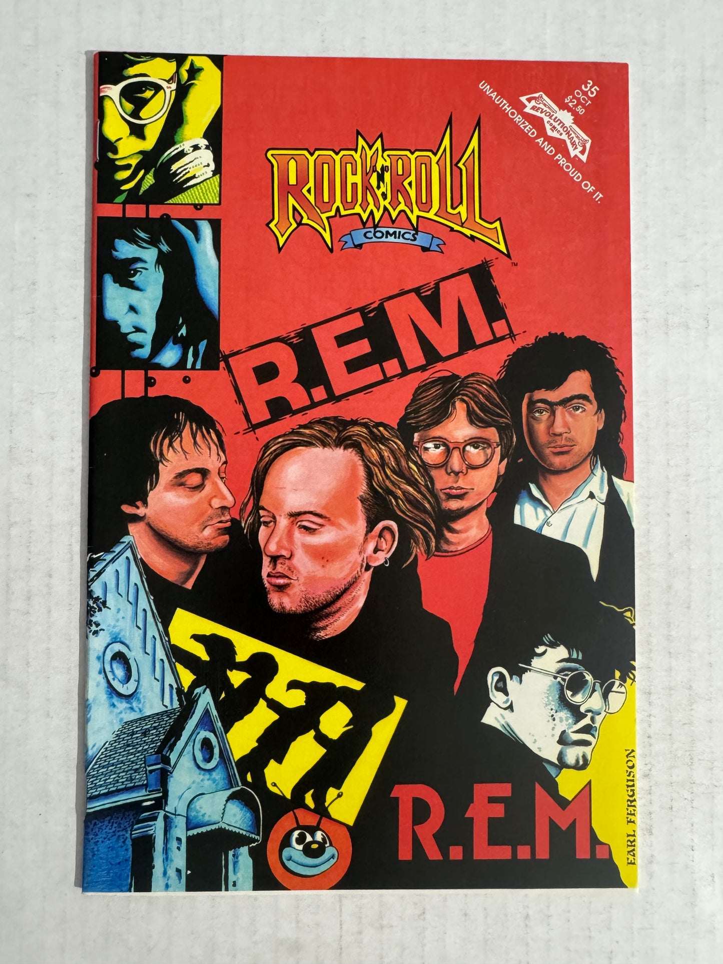 ROCK N ROLL COMICS #35 REM NM-