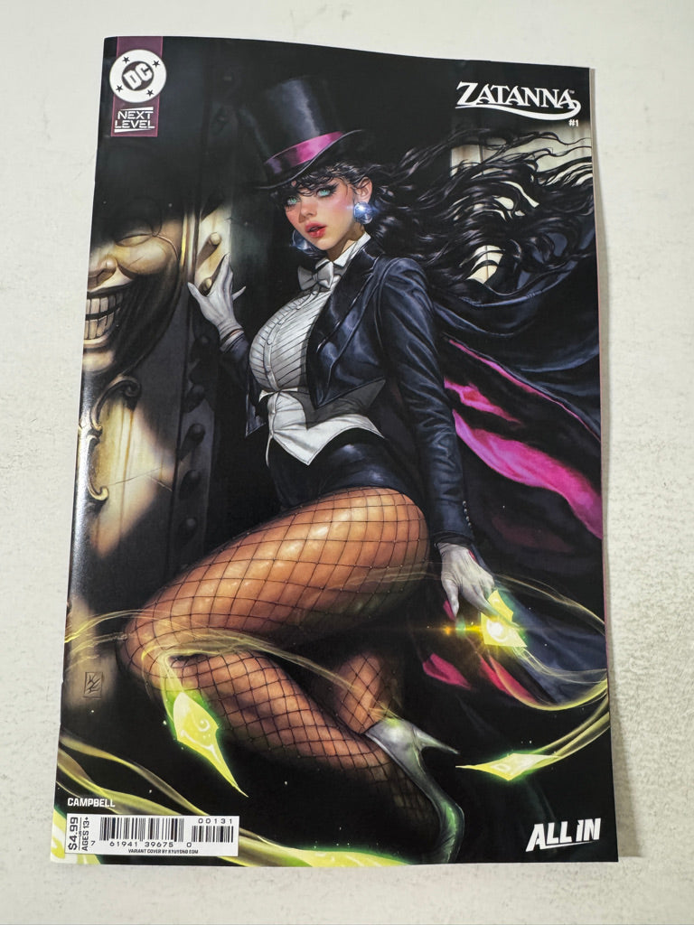 ZATANNA #1 Vol 4 NM Eom Variant