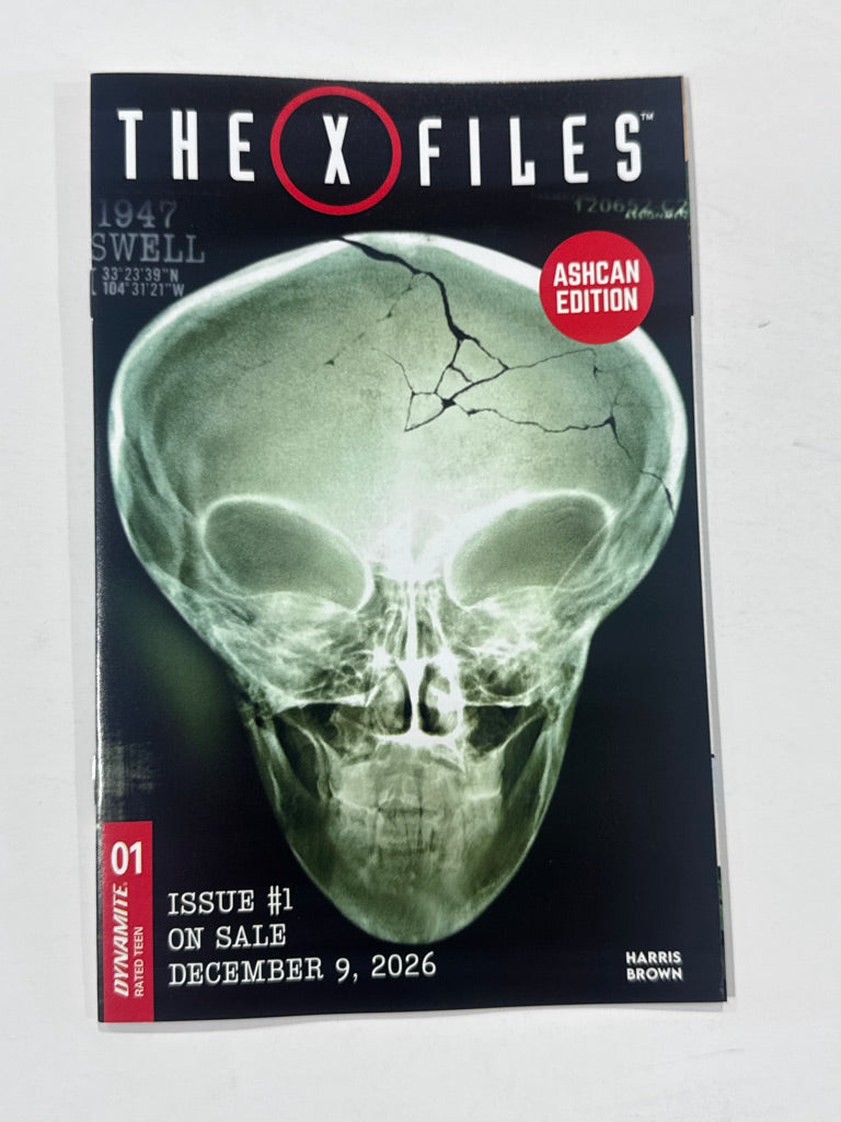 X-FILES #1 ASHCAN NM