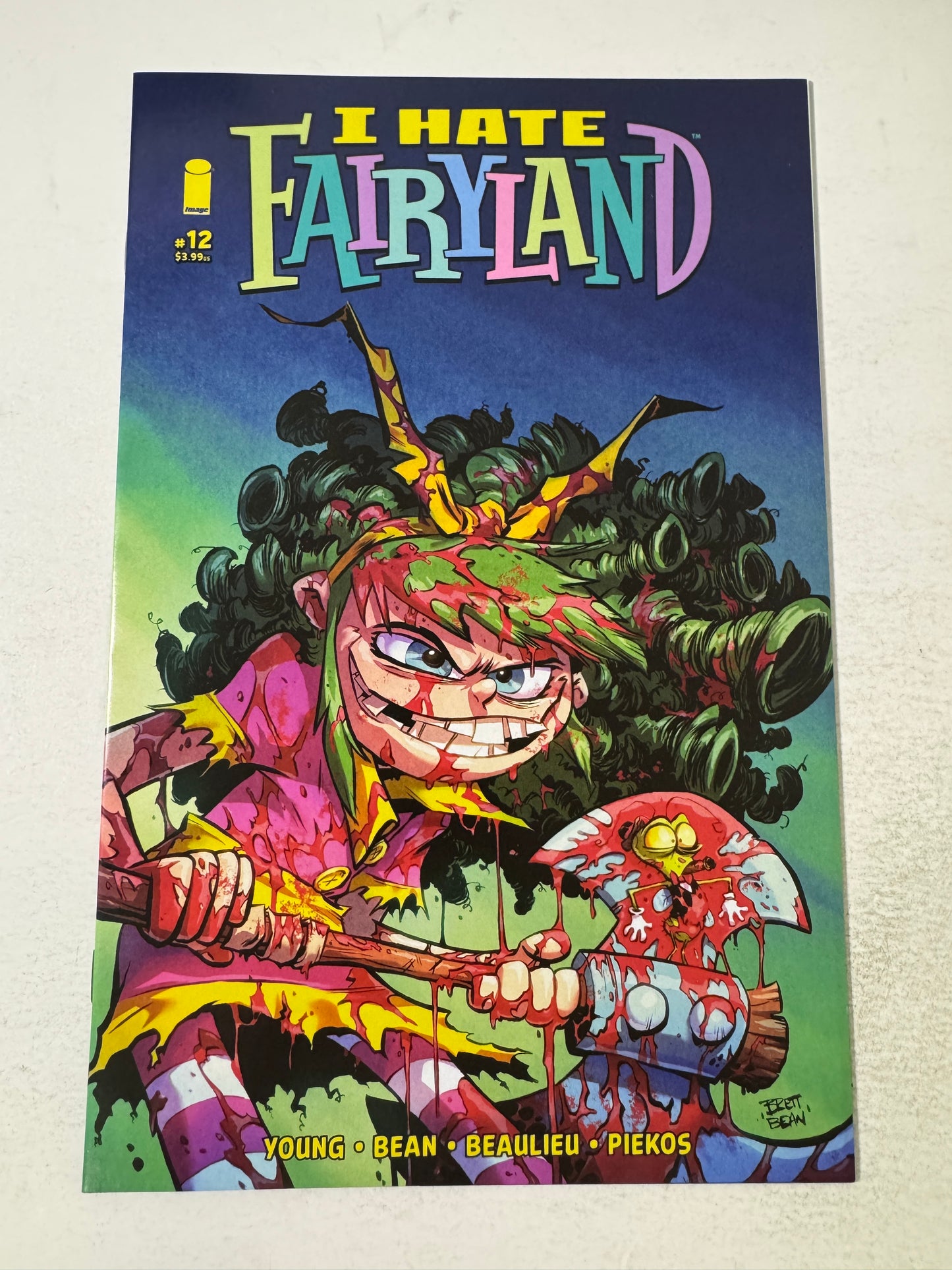 I HATE FAIRYLAND #12 Vol 2 NM Brett Bean Cover