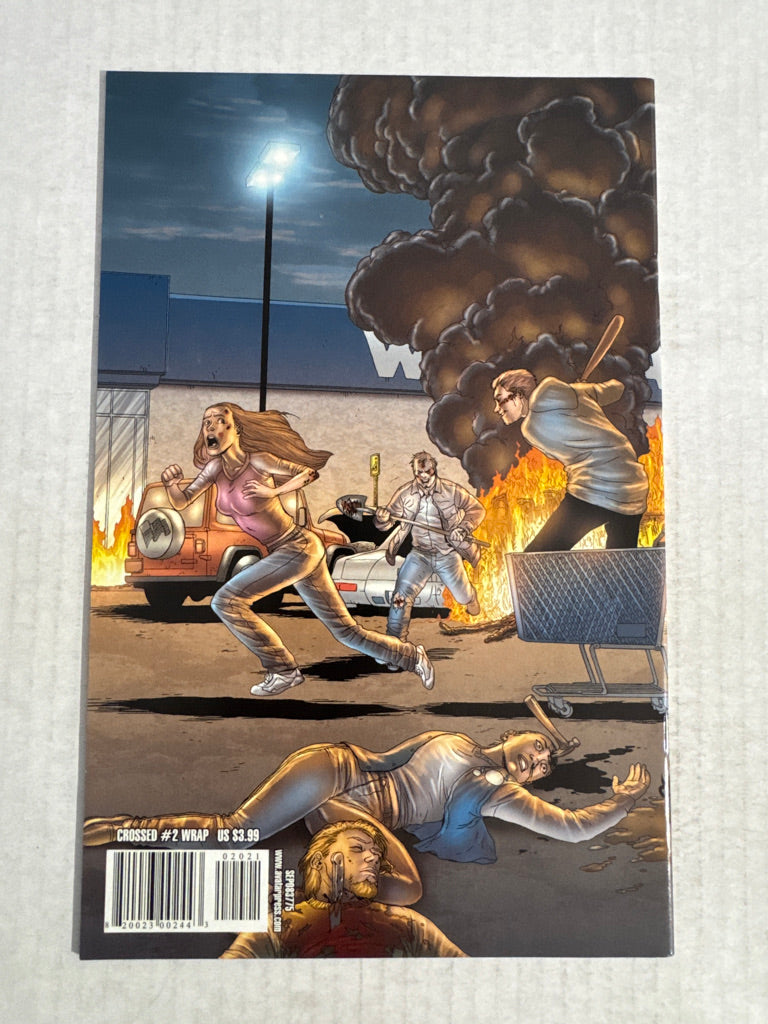 CROSSED #2 NM Jacen Burrows Wrap Variant