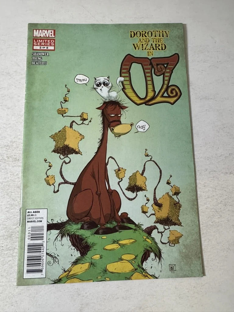 DOROTHY AND THE WIZARD IN OZ #3 Skottie Young Cover