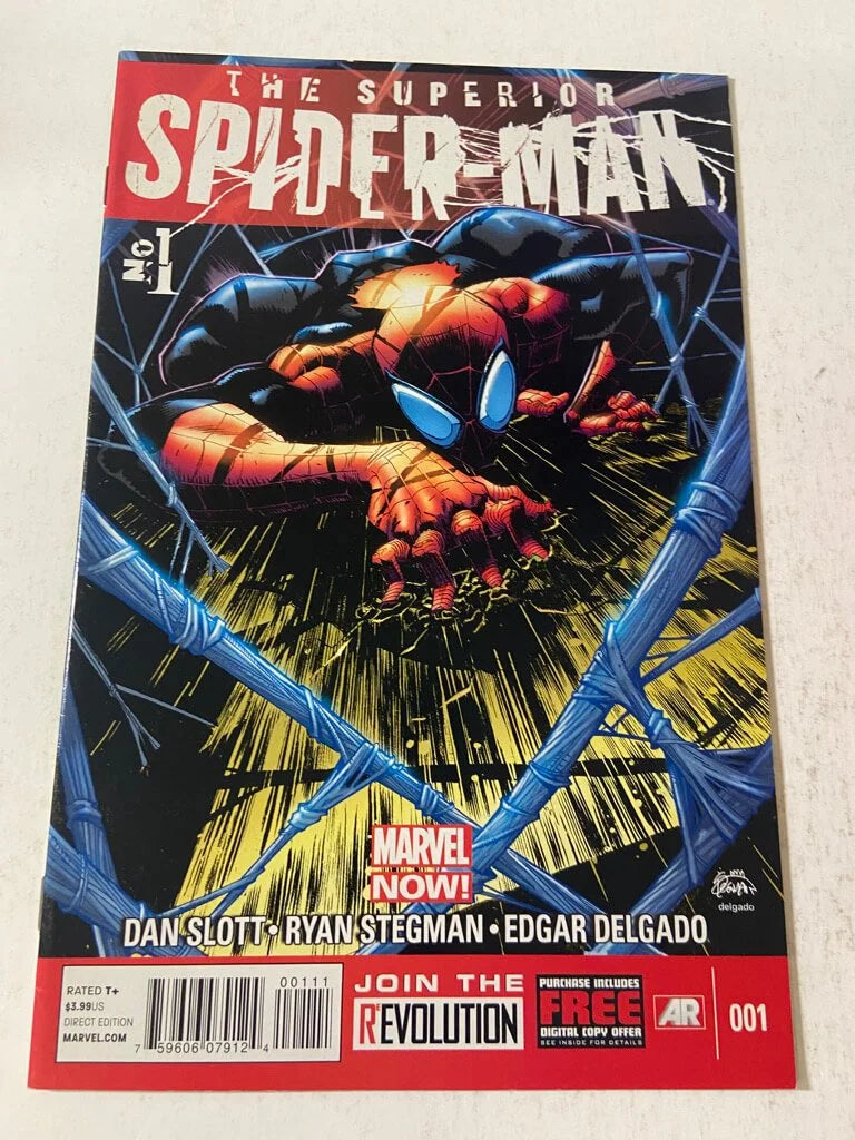 SUPERIOR SPIDER-MAN #1 NM Ryan Stegman Cover