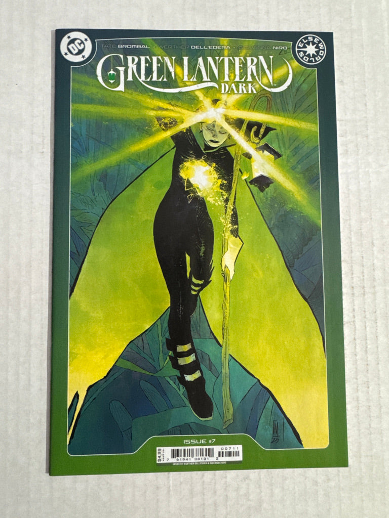 GREEN LANTERN DARK #7 NM Werther Dell'Edera Cover