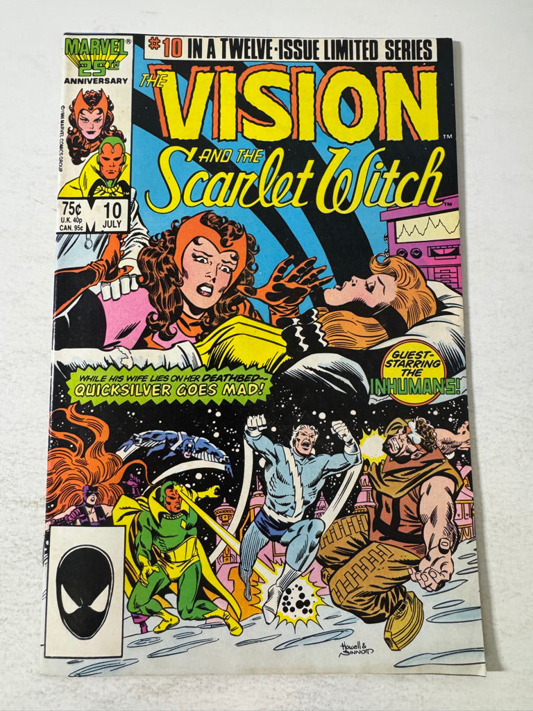 VISION AND THE SCARLET WITCH #10 Vol 2 FN