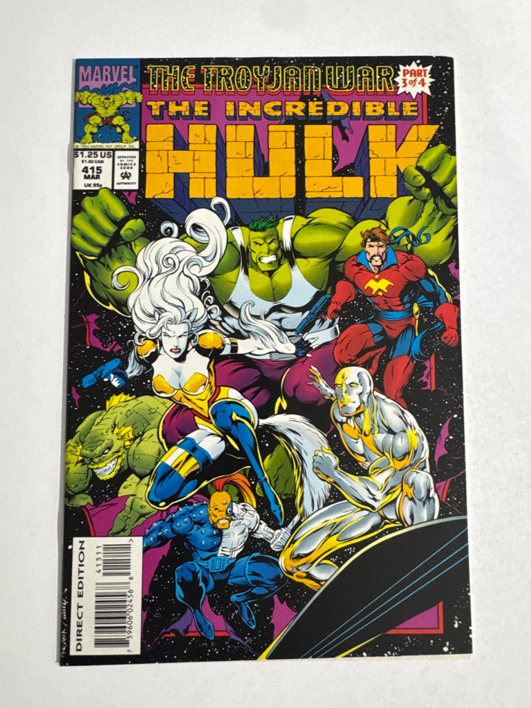INCREDIBLE HULK #415 NM Gary Frank Cover