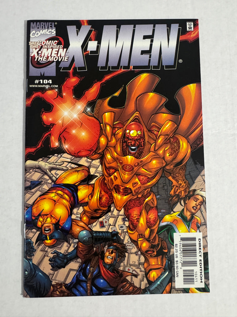 X-MEN #104 NM Leinil Yu Cover