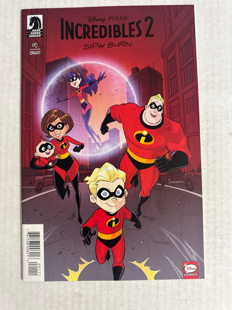 INCREDIBLES 2 Slow Burn #1 NM