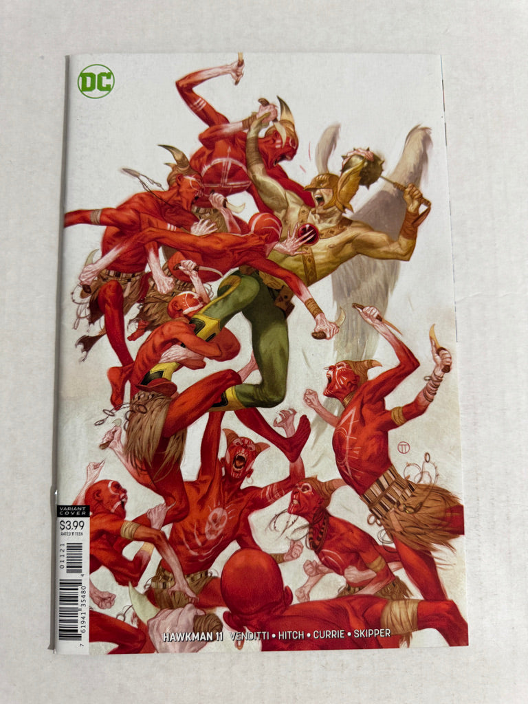 HAWKMAN #11 Vol 5 VF/NM Tedesco Variant