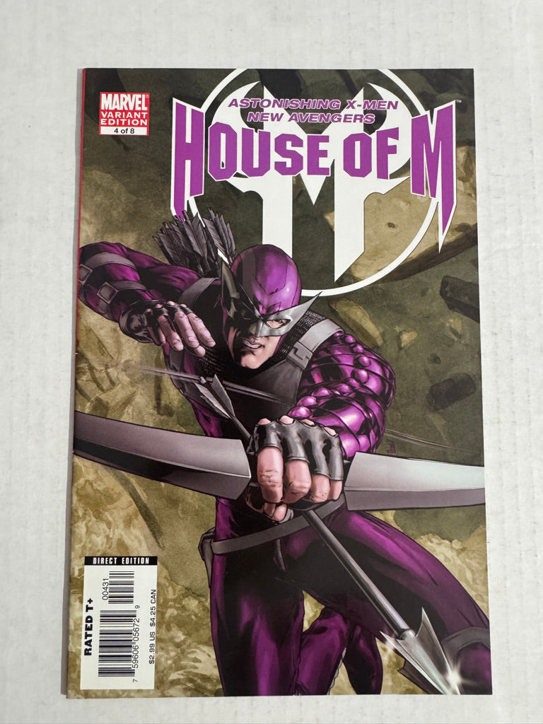 HOUSE OF M #4 NM- Gene Ha Variant 1ST APPEARANCE