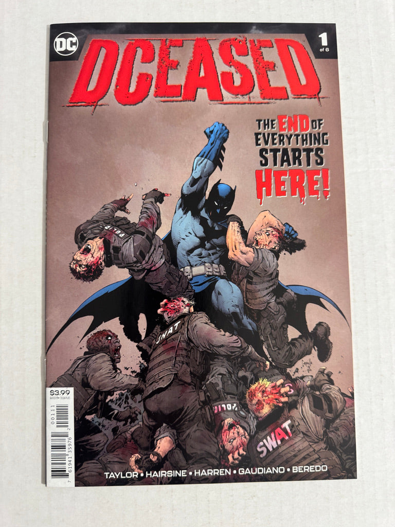 DCEASED #1 VF/NM Greg Capullo Cover