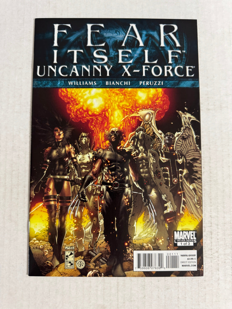 FEAR ITSELF UNCANNY X-FORCE #1 Simone Bianchi Cover