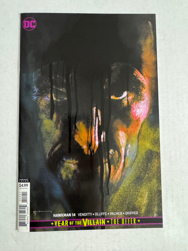HAWKMAN #14 Vol 5 Bill Sienkiewicz Variant