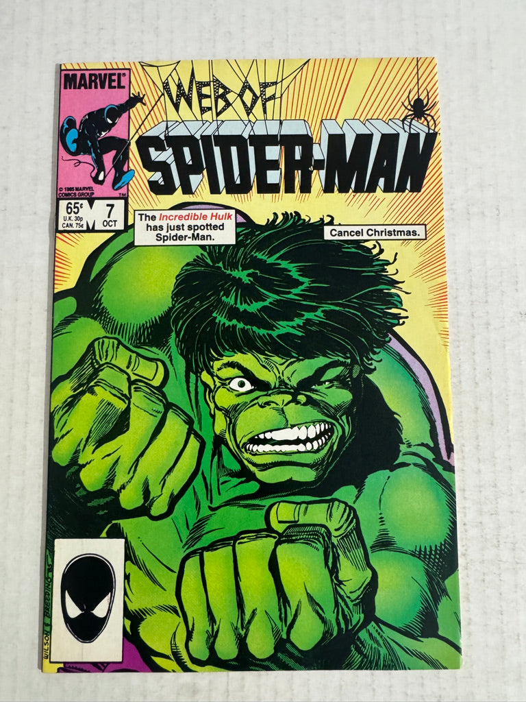 WEB OF SPIDER-MAN #7 VF