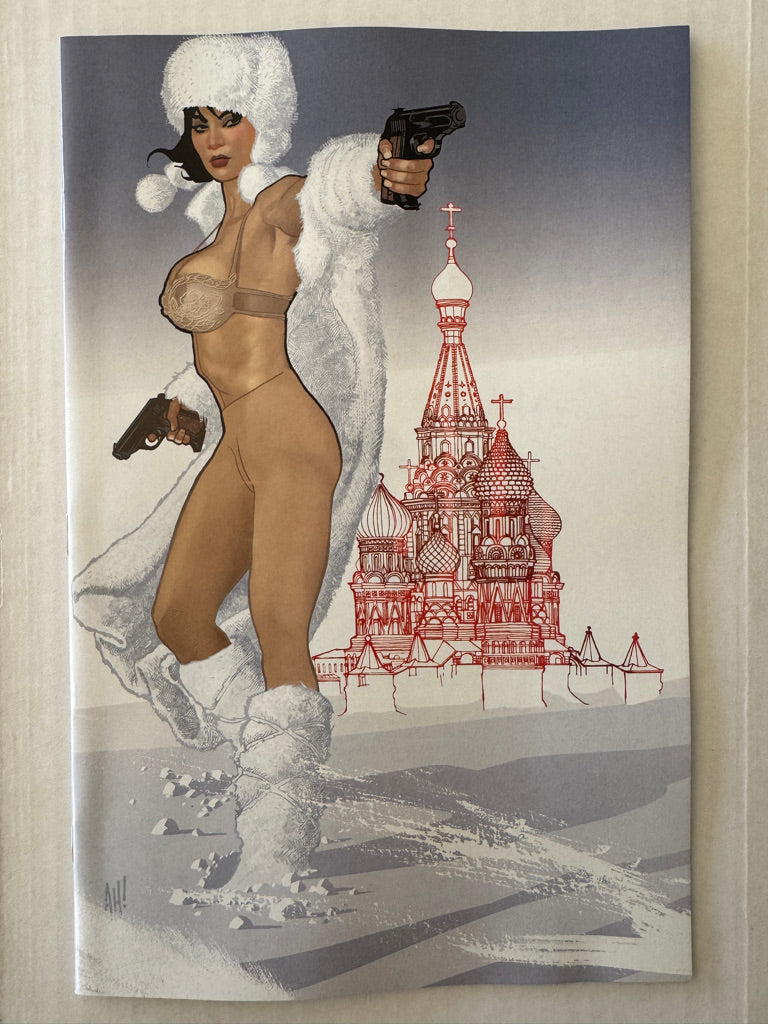 GUN HONEY Doubles Down #1 NM Virgin Adam Hughes VARIANT