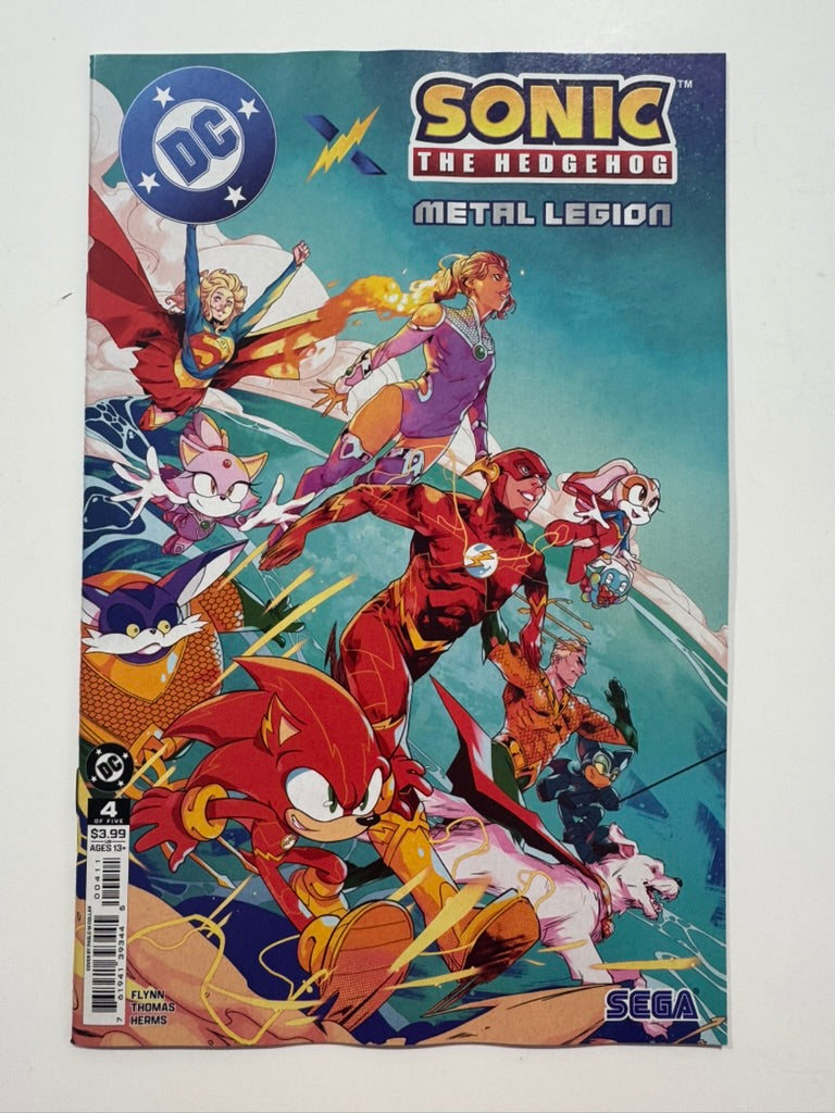 DC X SONIC THE HEDGEHOG: METAL LEGION #4 NM