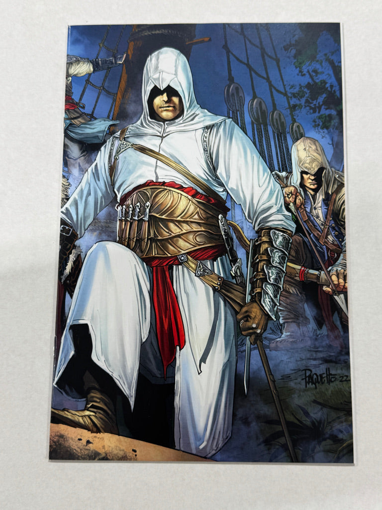 ASSASSIN'S CREED Visionaries #1 NM Yanick Paquette Gatefold J Variant