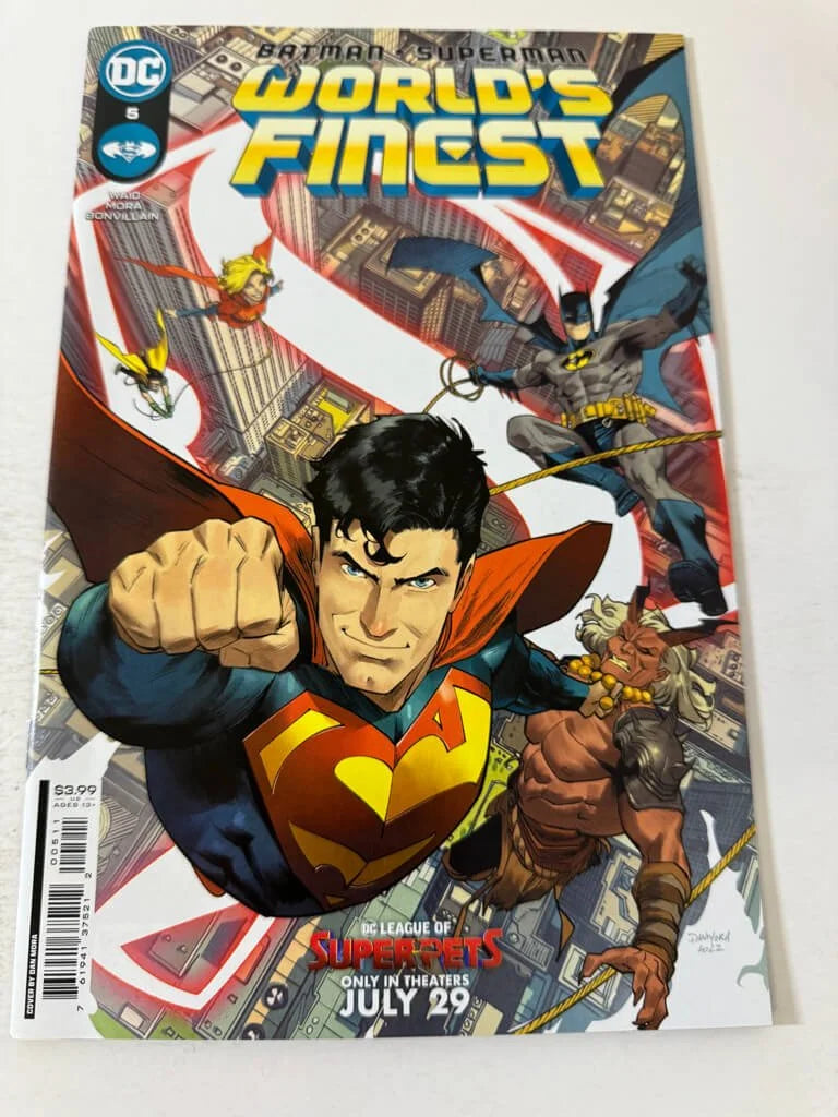 BATMAN SUPERMAN WORLD'S FINEST #5 NM Dan Mora Cover