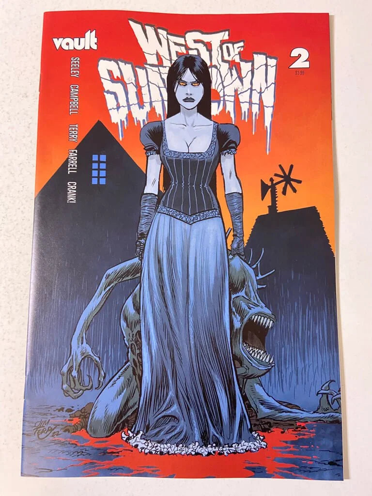 WEST OF SUNDOWN #2 NM Jim Terry B Variant