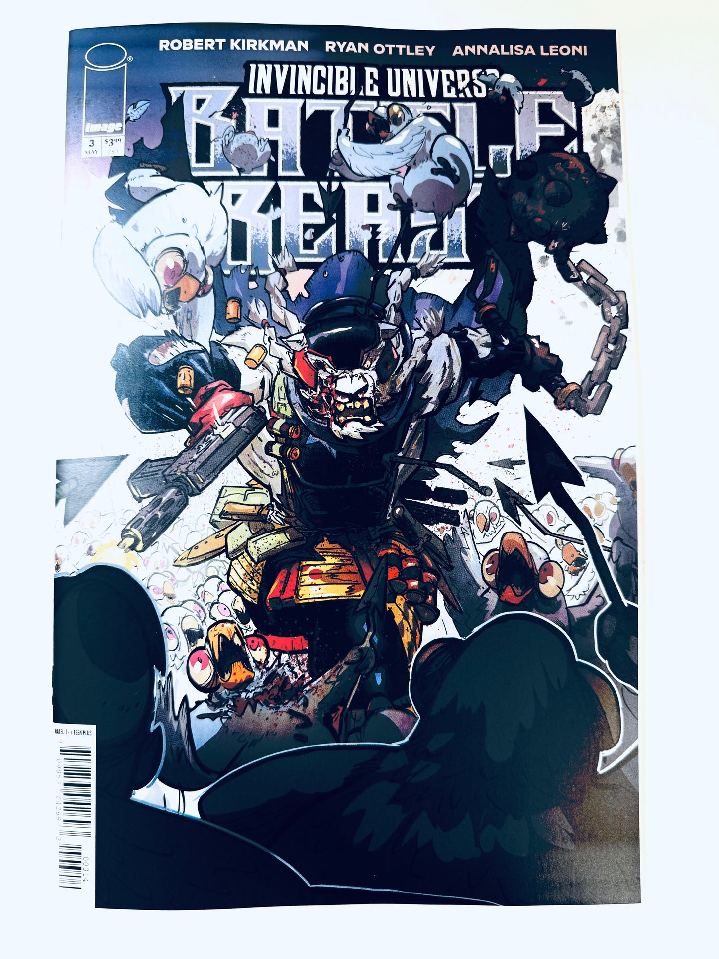 INVINCIBLE UNIVERSE: BATTLE BEAST #3 NM 4th Print Riley Rossmo