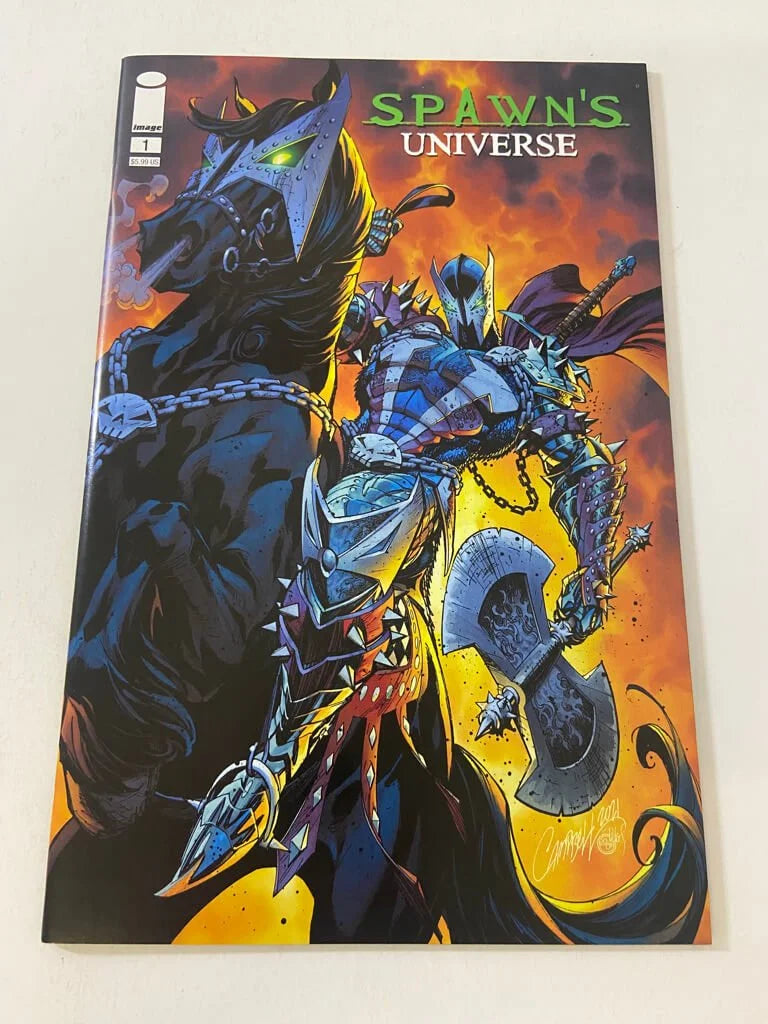 SPAWN'S UNIVERSE #1 NM J Scott Campbell Medieval Variant 1ST APPEARANCE
