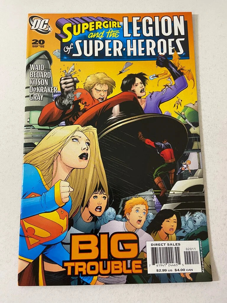 SUPERGIRL AND THE LEGION OF SUPER-HEROES #20 NM-