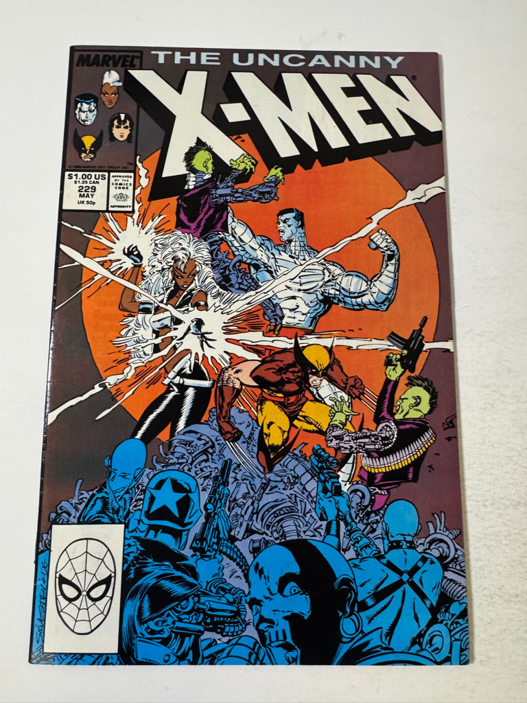 UNCANNY X-MEN #229 FN/VF