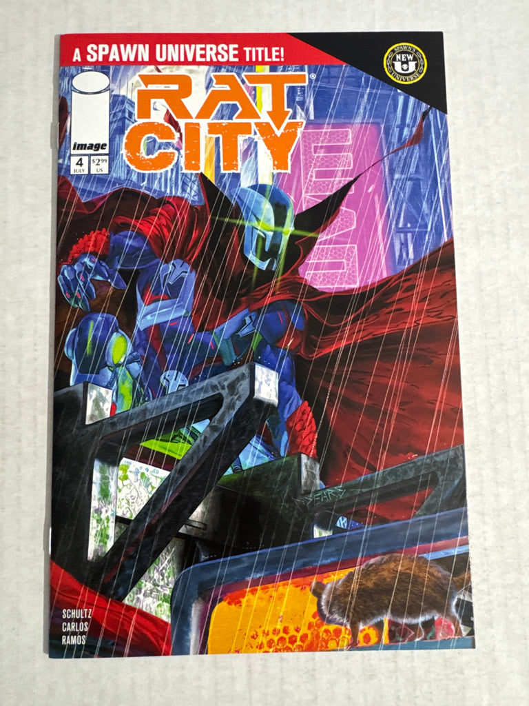 Spawn Universe RAT CITY #4 NM Mark Spears Cover
