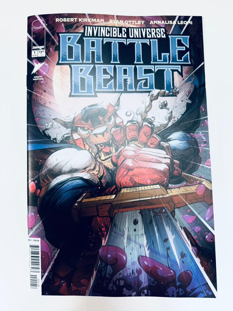 INVINCIBLE UNIVERSE: BATTLE BEAST #1 NM 8th Printing Howard Porter