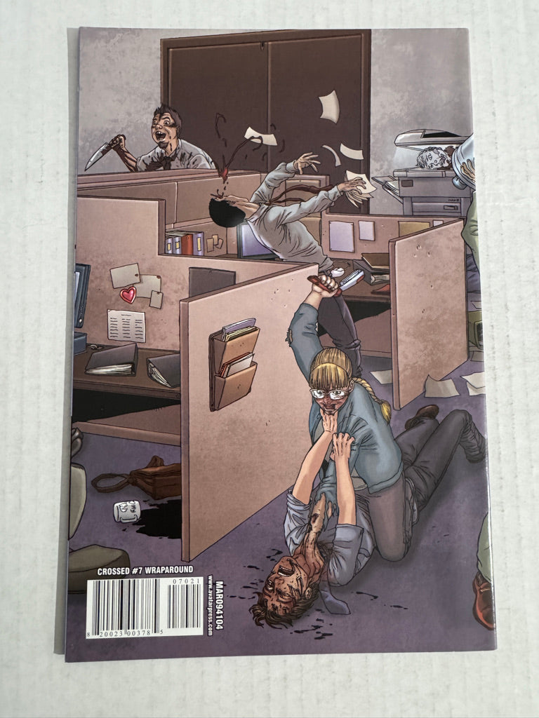 CROSSED #7 VF/NM Jacen Burrows Wrap Variant