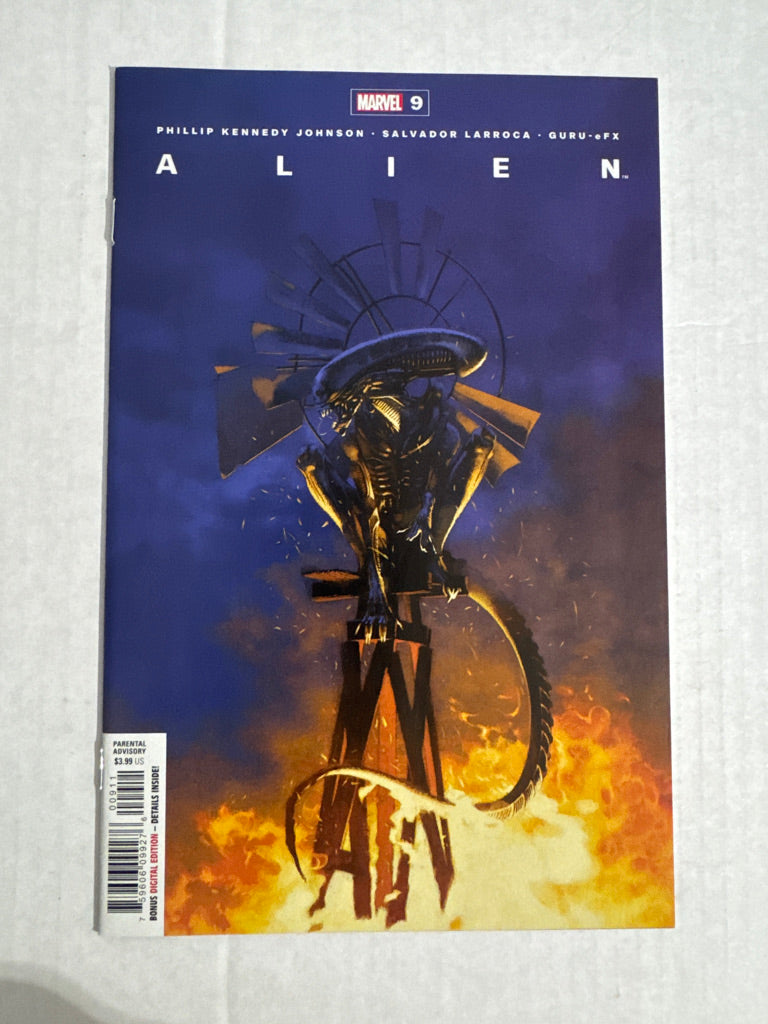 ALIEN #9 NM Marc Aspinall Cover