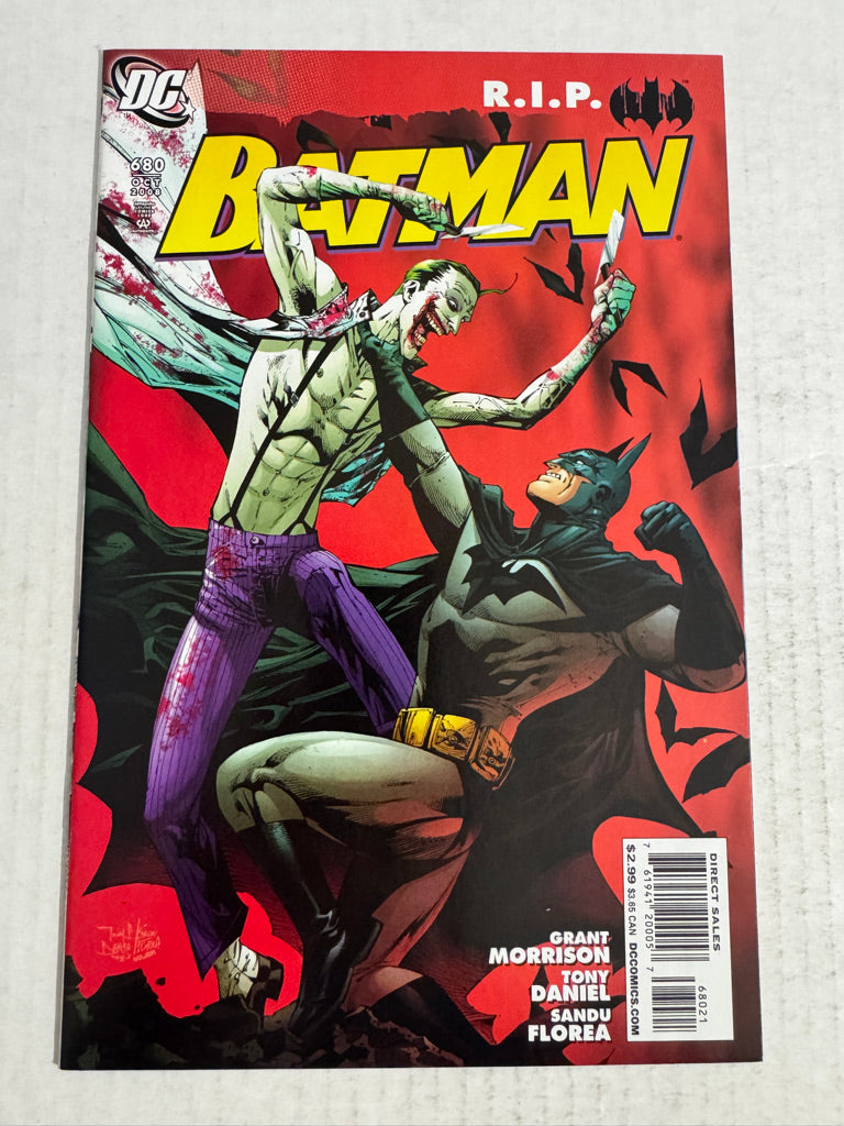 BATMAN #680 NM+ 1:25 Tony Danie Variant
