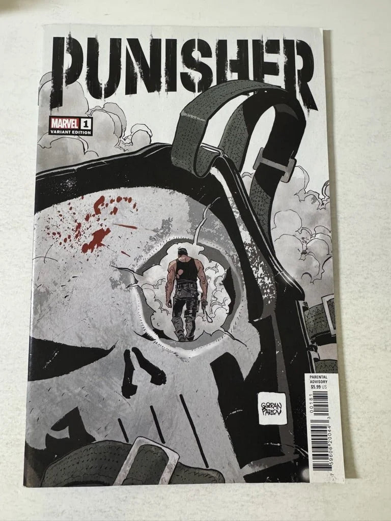 PUNISHER #1 Vol 12 NM- Parlov Variant