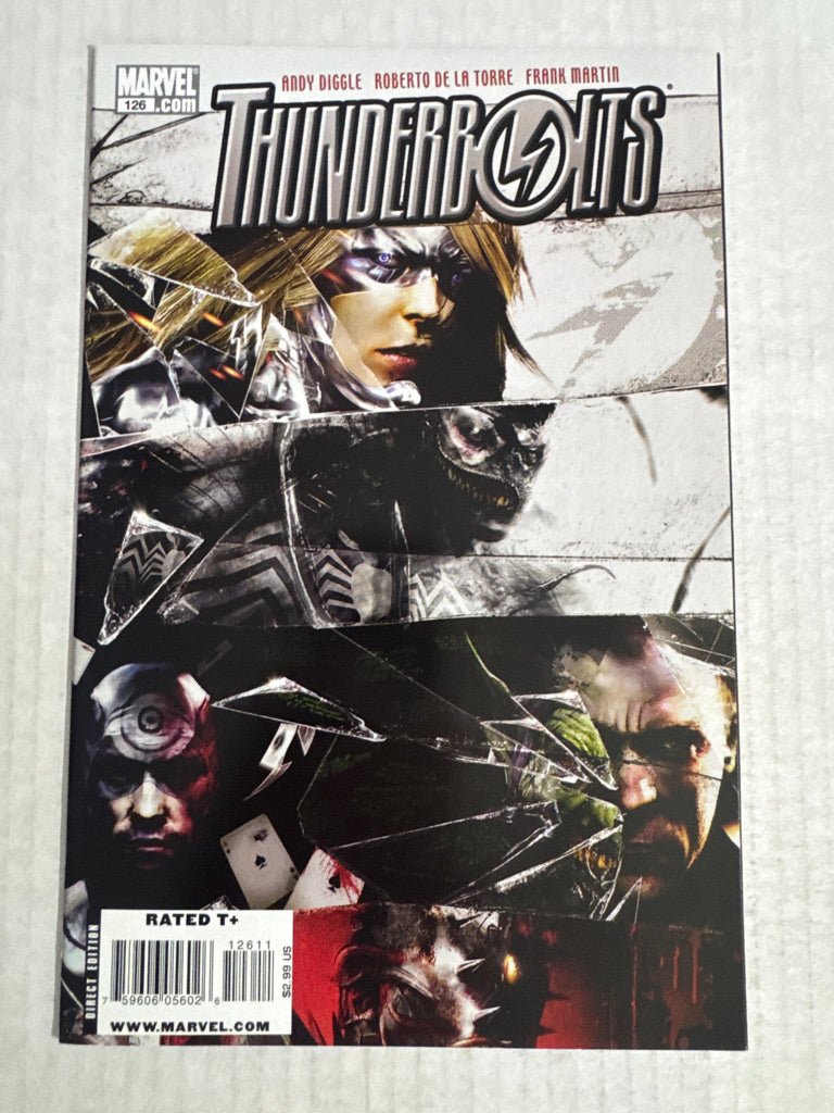 THUNDERBOLTS #126 NM Mattina Cover