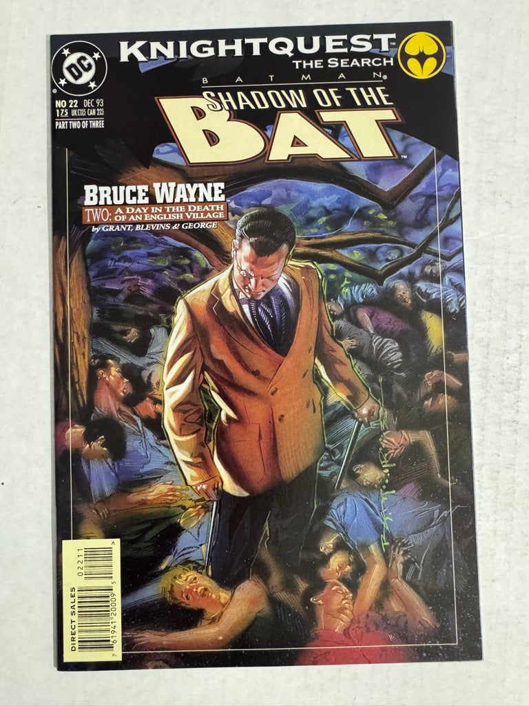 BATMAN SHADOW OF THE BAT #22 Brian Stelfreeze Cover