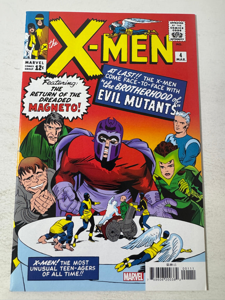 X-MEN #4 NM- Facsimile