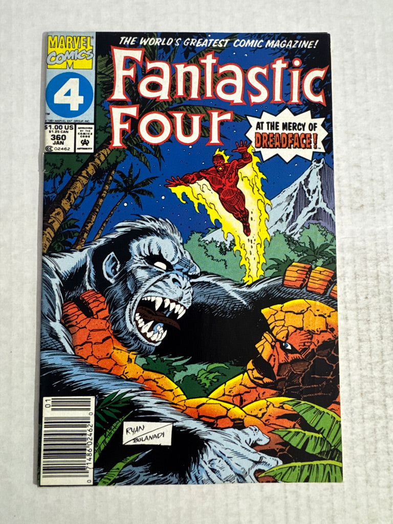 FANTASTIC FOUR #360 VF NEWSSTAND